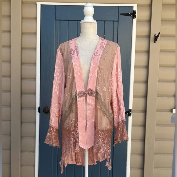 Spencer Alexis Other - Y2K Spencer Alexis Kimono Style Cardigan / Blouse, Size 16